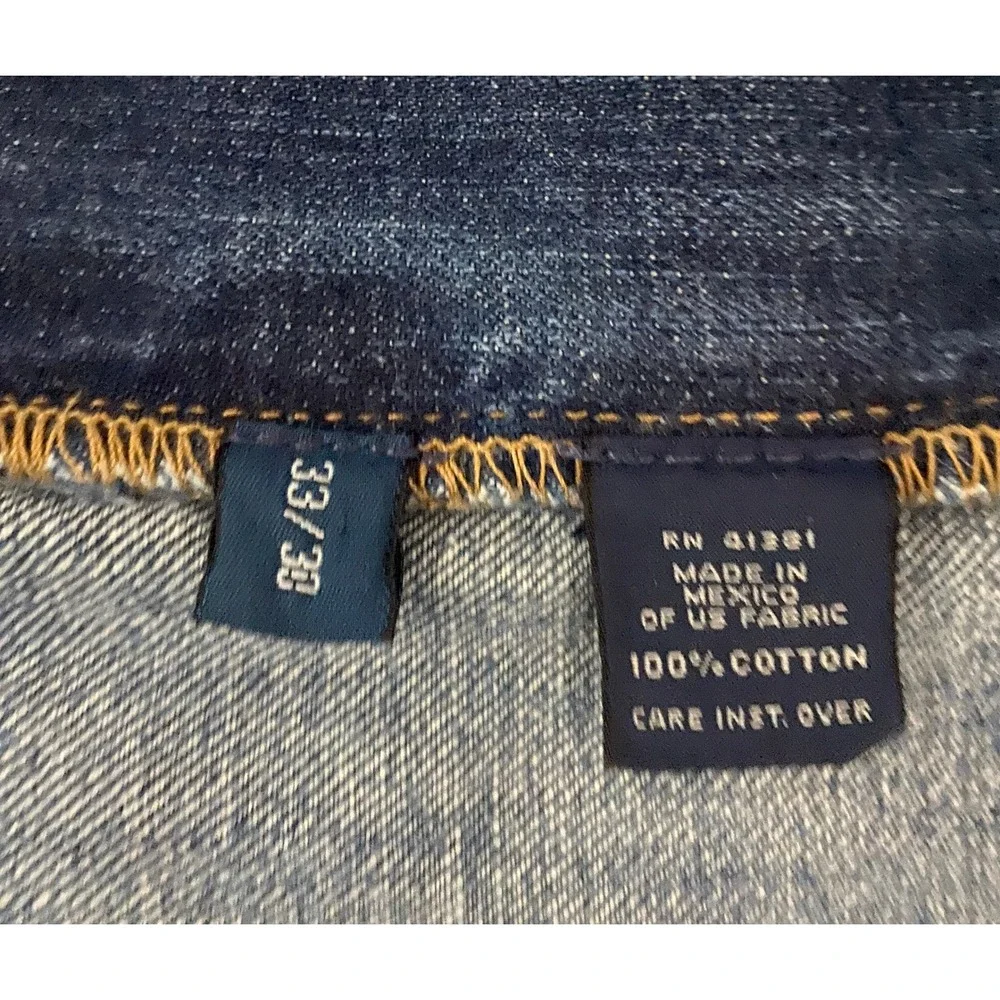 Vintage Y2K Polo‎ Ralph Lauren Jeans Men's Size 33x30 Blue Straight - Picture 5 of 10
